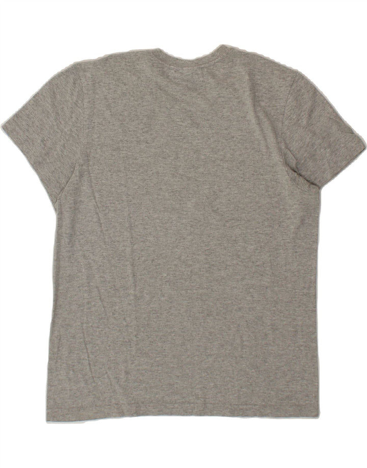 ADIDAS Mens Graphic T-Shirt Top Small Grey Cotton Vintage Adidas and Second-Hand Adidas from Messina Hembry 
