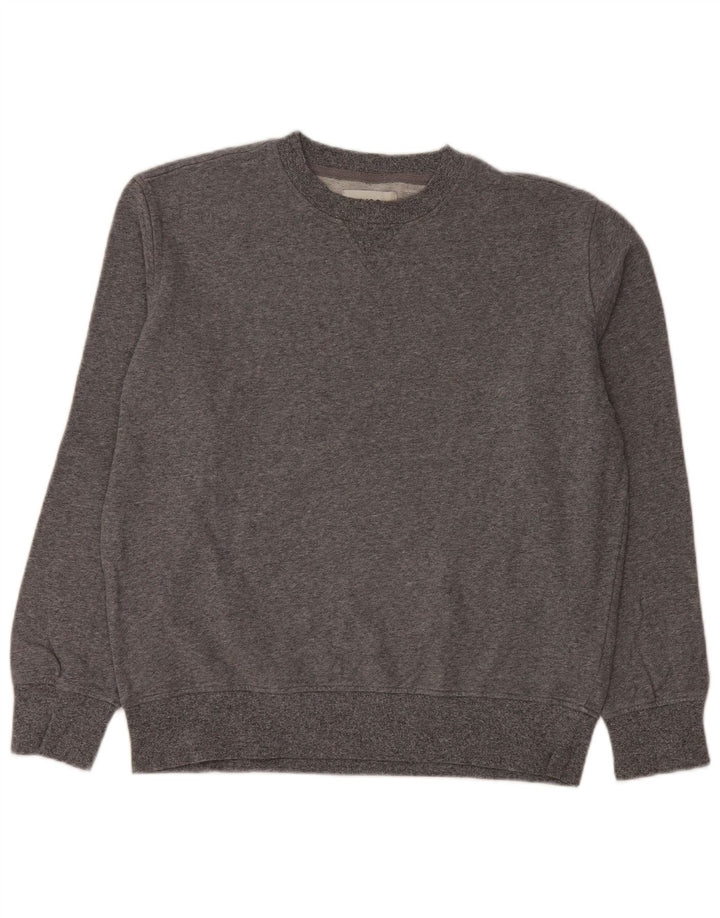 MARKS & SPENCER Ανδρικό Φούτερ Jumper Μεσαίο Γκρι Βαμβακερό