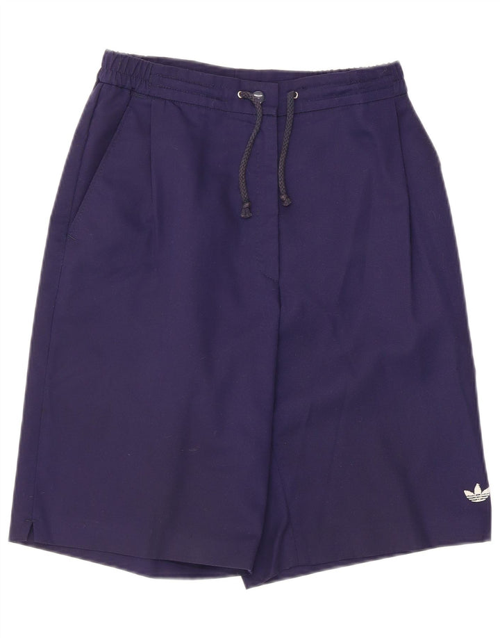 ADIDAS Mens Bermuda Shorts UK 12 Medium W28  Navy Blue Polyester