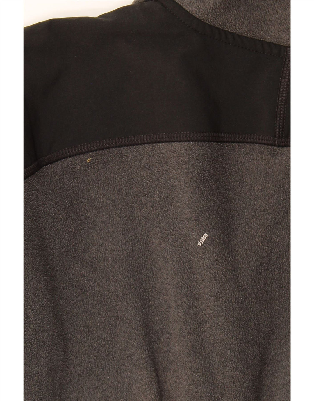 The North Face Mens Fleece Jacket UK 36 Small Grey Colourblock Polyester