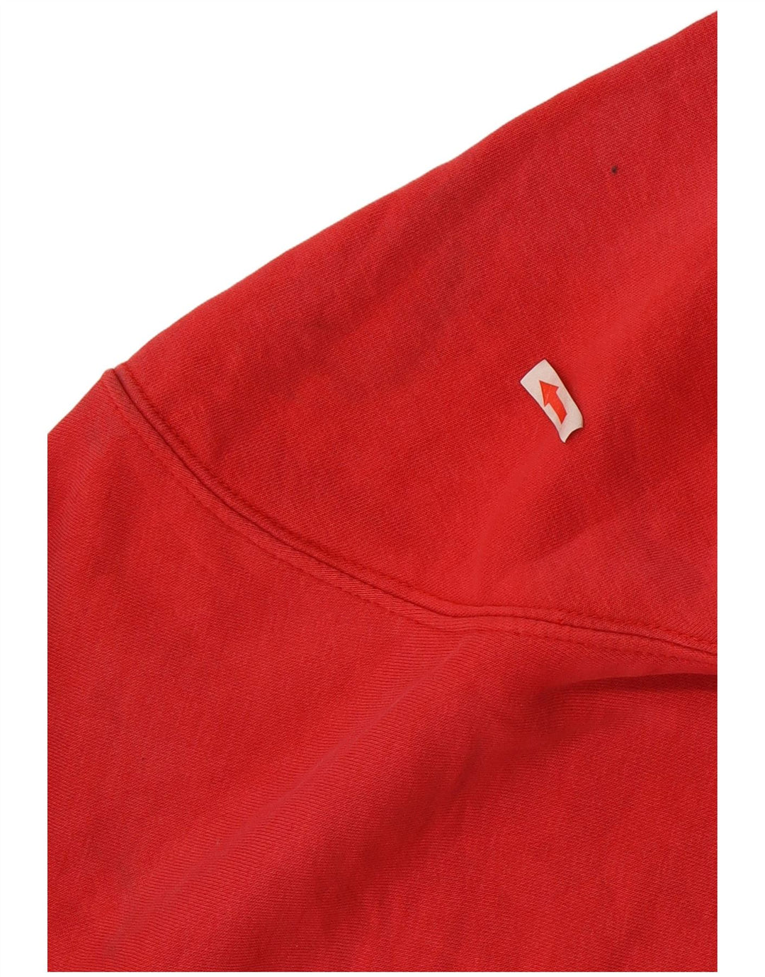 Champion Mens Graphic Hoodie Jumper Medium Red Cotton