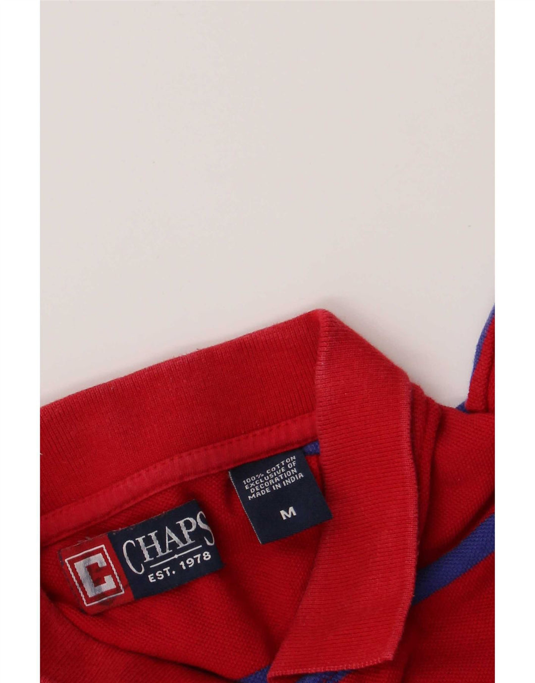 Muška polo majica Chaps, srednji pamuk na crvene pruge