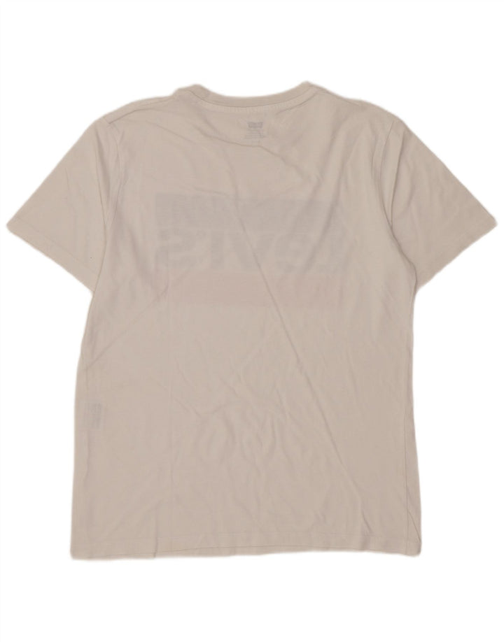 Levi's Herren-T-Shirt mit Grafik, Größe S, Weiß
