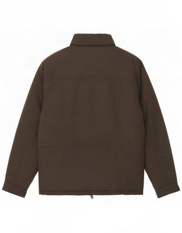 Giacca imbottita con cappuccio da uomo North Sails UK 36 Small Khaki Poliestere