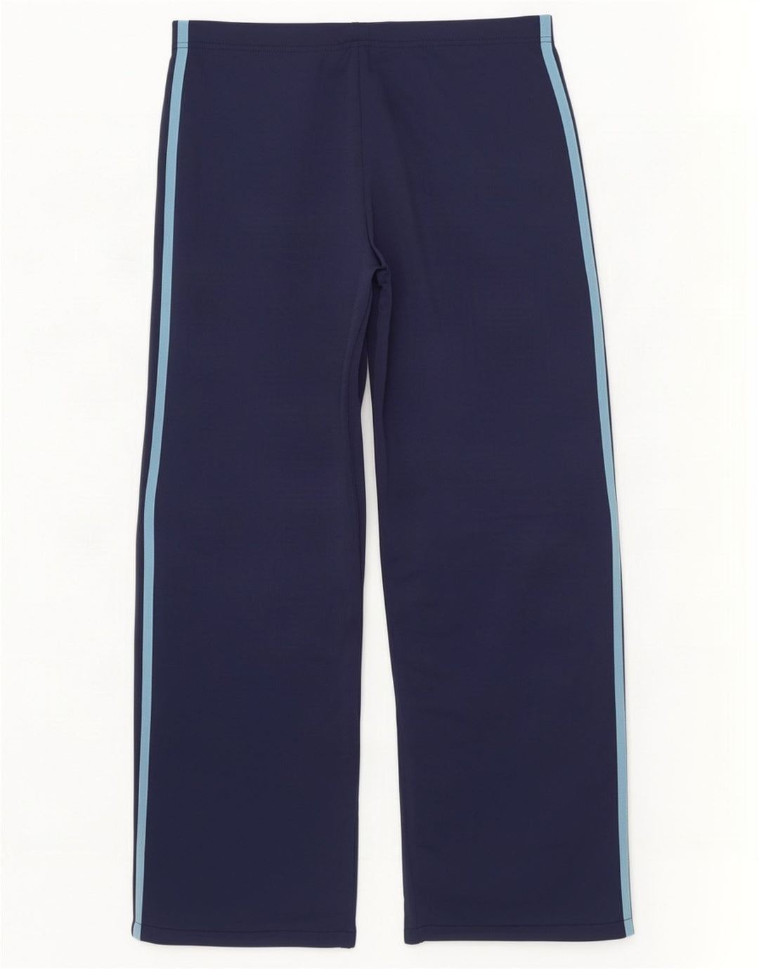Calça de treino feminina Adidas UK 14 poliéster azul marinho médio