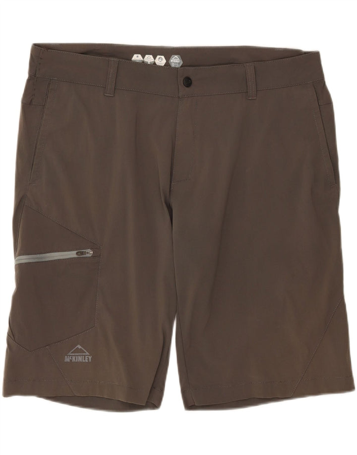 MCKINLEY Mens Cargo Shorts W36 Large Grey Polyamide Vintage McKinley and Second-Hand McKinley from Messina Hembry 