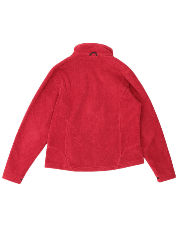 Jack Wolfskin Damen Liner Fleecejacke UK 12/14 Mittelrosa