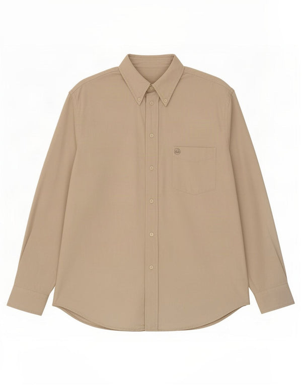 Camicia da velaio da uomo Murphy & Nye grande in cotone beige