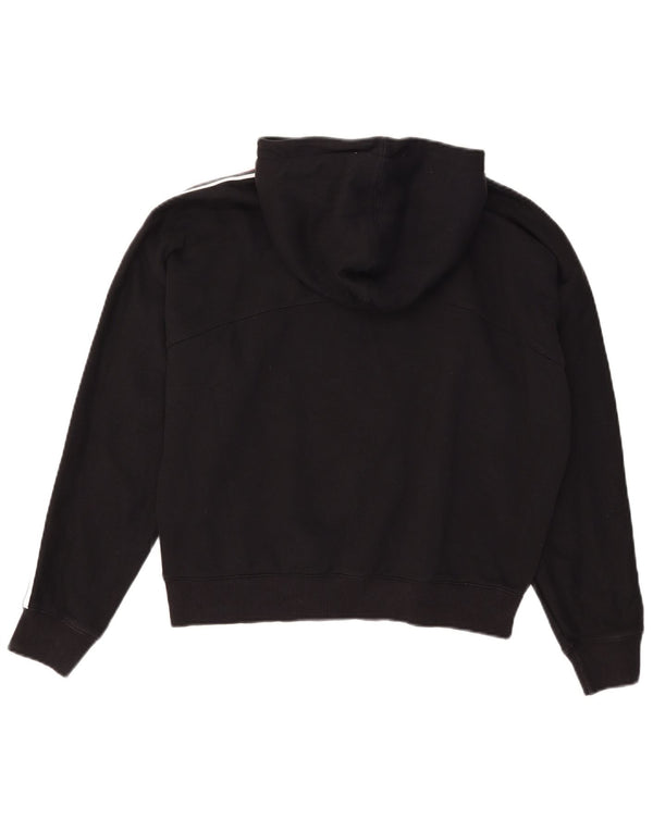 Maglione con cappuccio oversize grafico da donna Champion UK 14 cotone nero medio