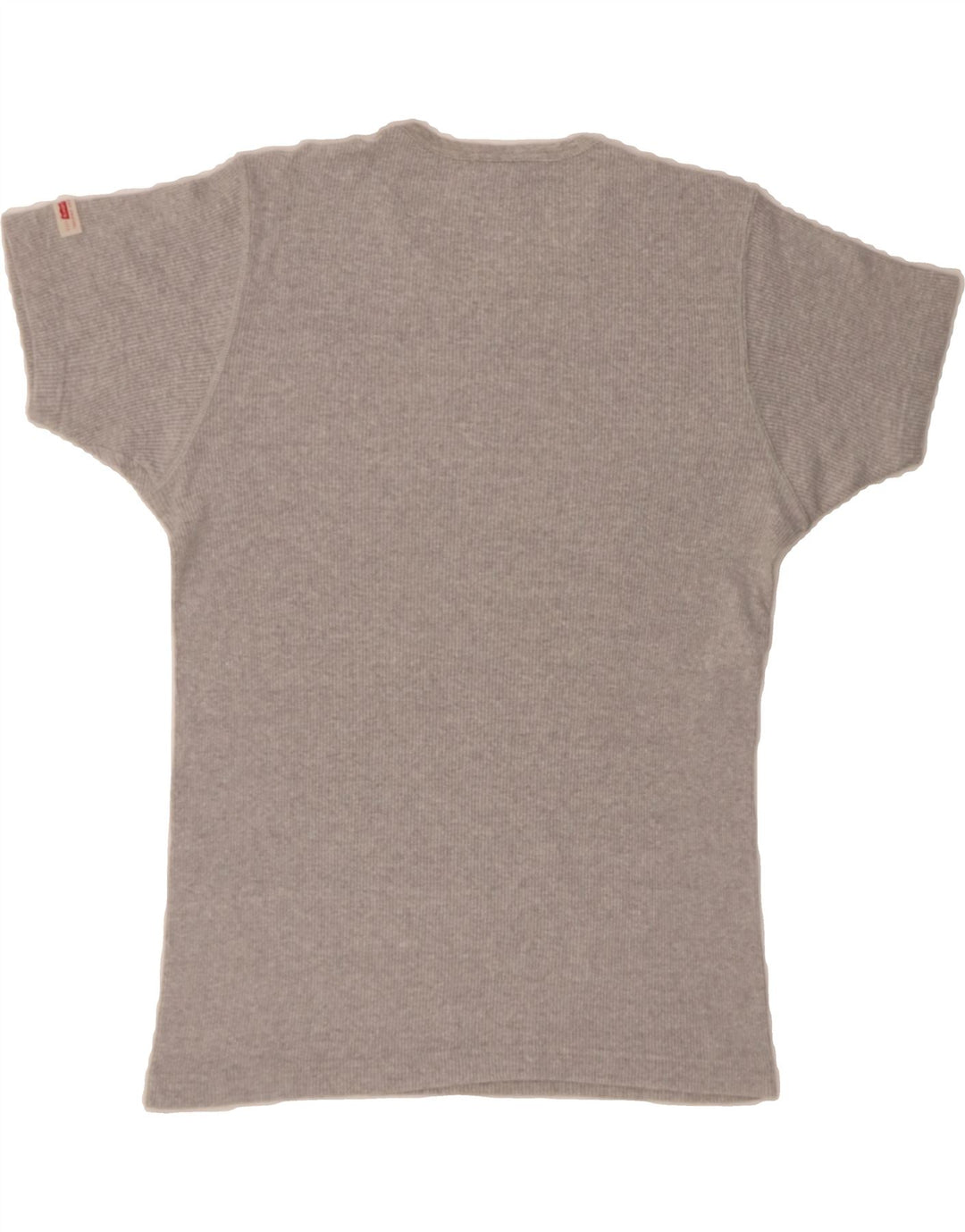LEVI'S Womens T-Shirt Top UK 16 Large Grey Cotton Vintage Levi's and Second-Hand Levi's from Messina Hembry 