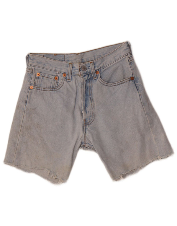 Levi's Mens 501 Shorts De Mezclilla W26 XS Algodón Azul