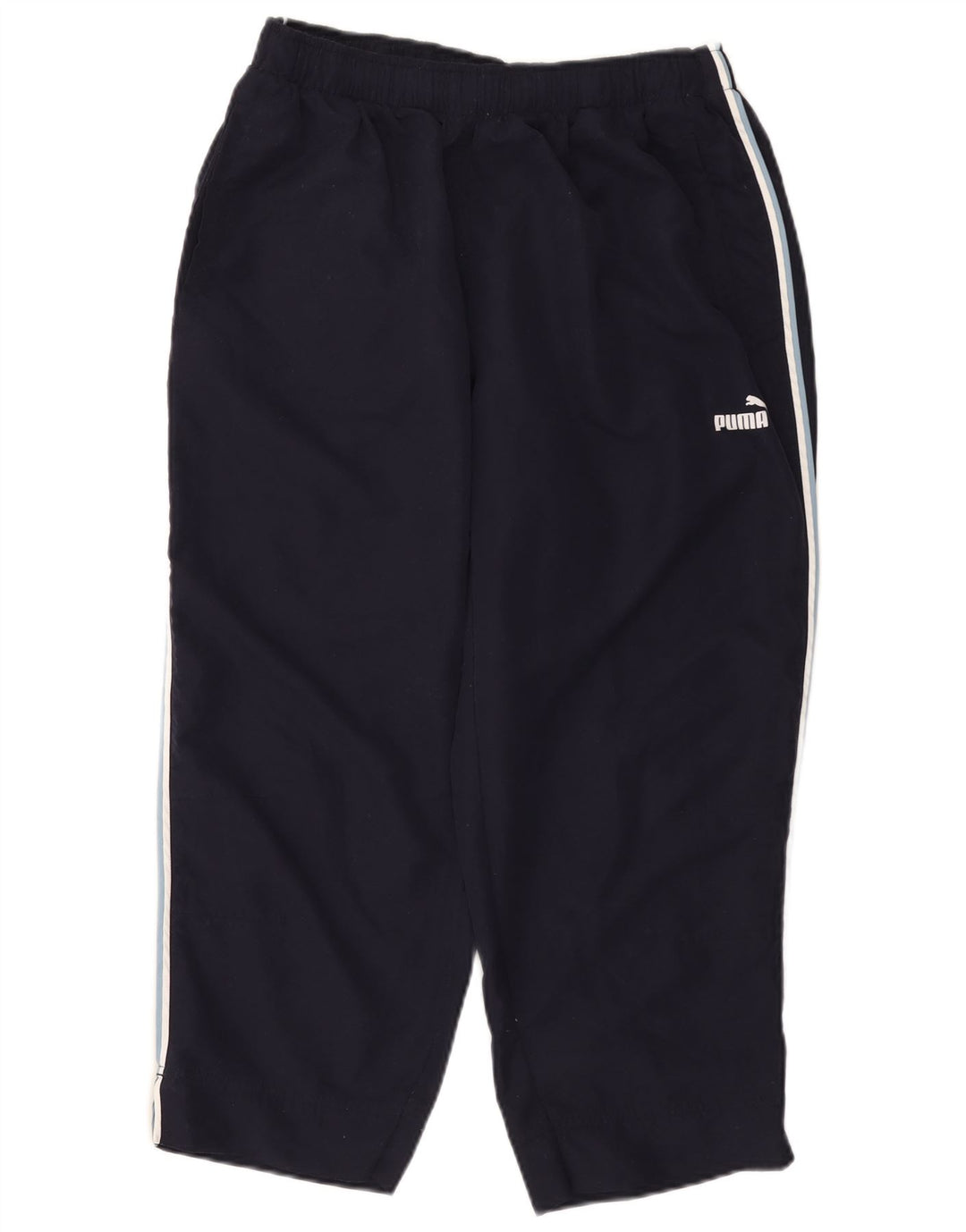 Puma Mens Tracksuit Trousers Large  Navy Blue Polyester