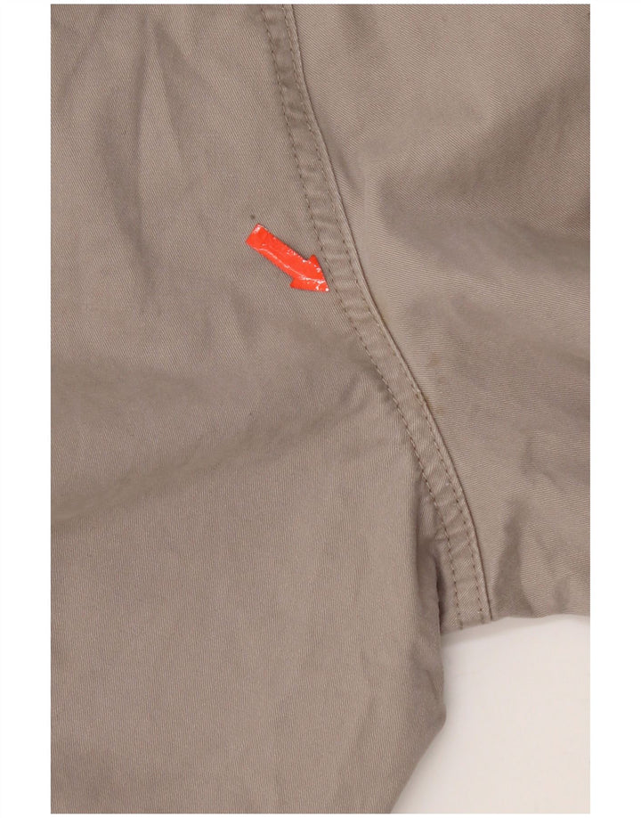 Pantaloni chino regolari da donna Marks & Spencer W34 L29 cotone grigio