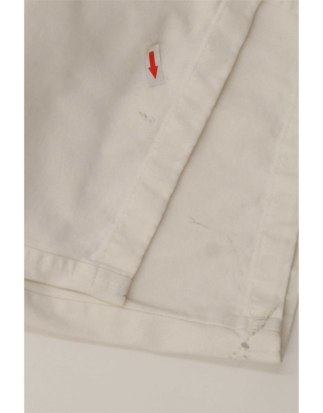 Zara Womens Straight Cargo Trousers EU 42 Large W32 L32 White
