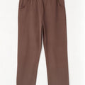 Ellesse Pantalones de chándal para mujer UK 42 Algodón marrón medio