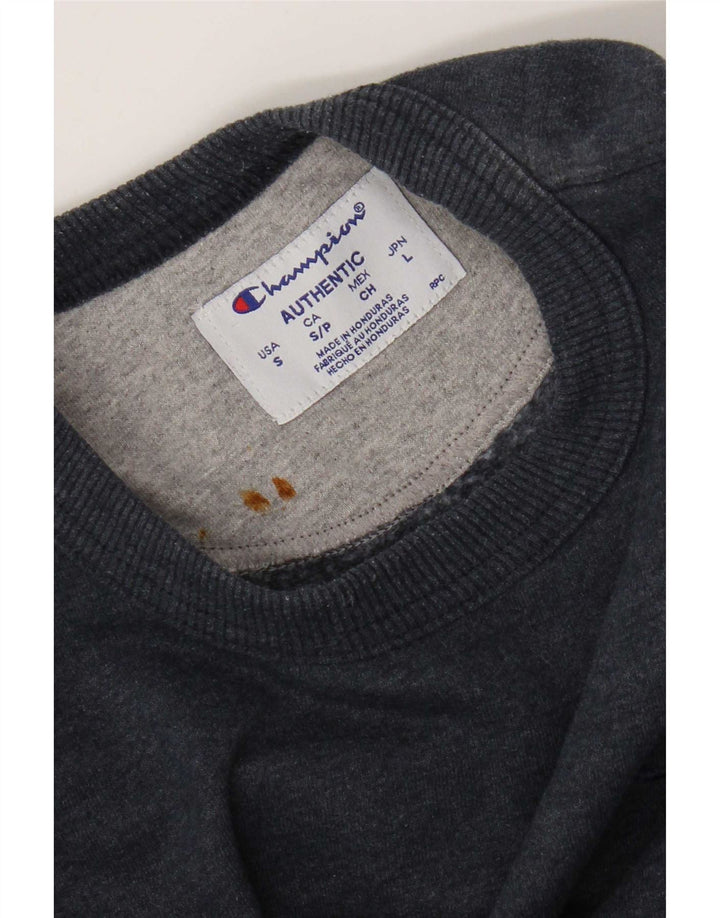 Champion Mens Sweatshirt Jumper Large Navy Blue