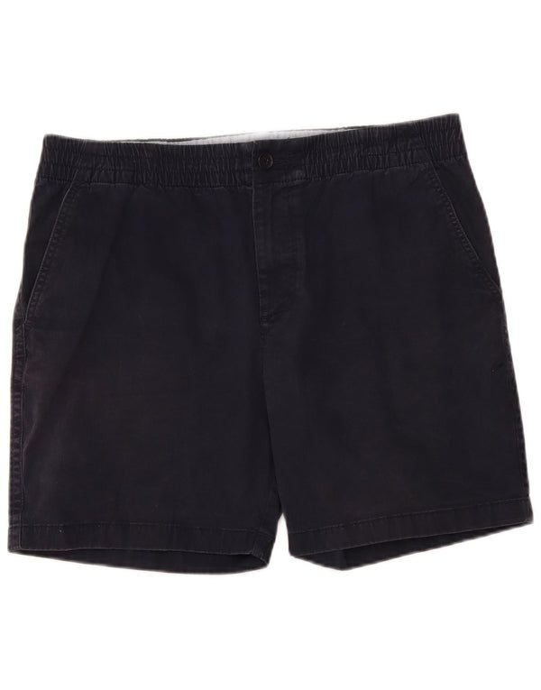Tommy Hilfiger Mens Chino Shorts Large W34 Navy Blue Cotton