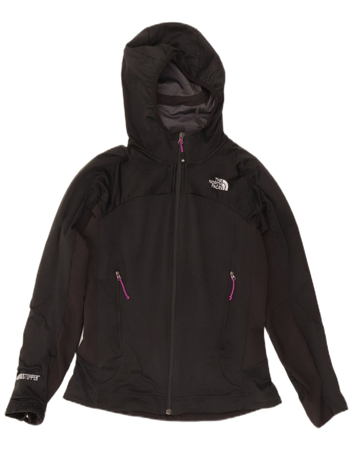 The North Face Womens Tracksuit Top Jacket UK 10 Small Black Colourblock
