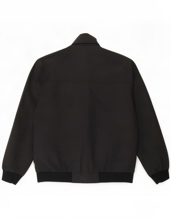 Geox Mens Bomber Jacket UK 42 XL Noir Polyamide