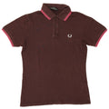 Fred Perry férfi póló kis barna pamut