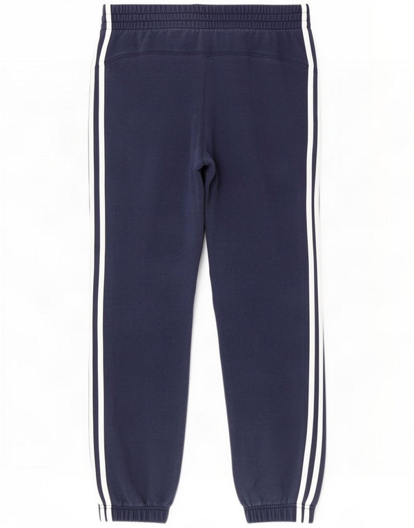 Adidas Jungen-Trainingshose, Jogginghose, 13–14 Jahre, marineblaue Baumwolle