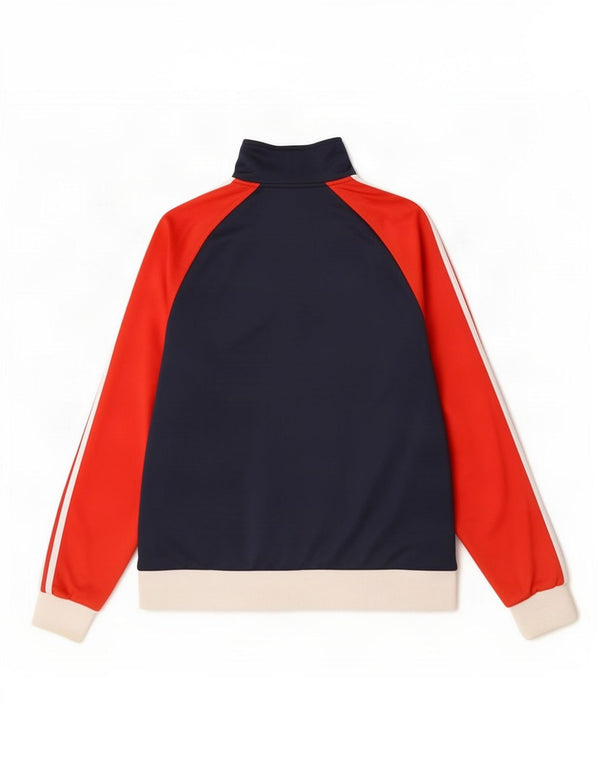 Asics Veste de Survêtement Homme Bleu Marine Moyen Colourblock