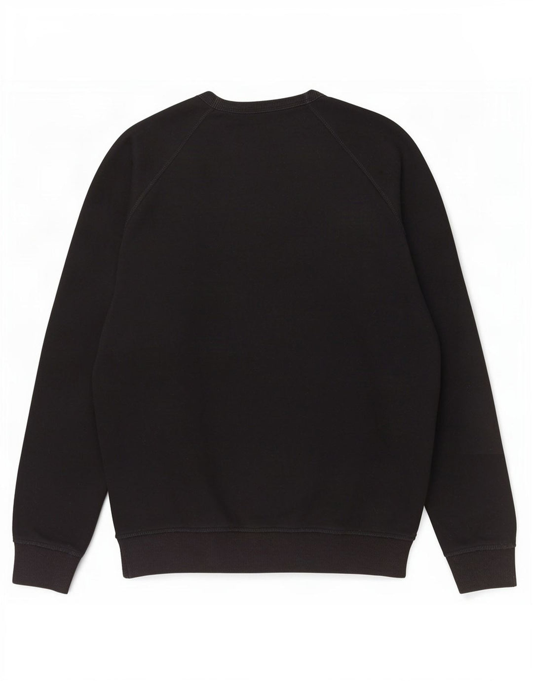 Diesel masculino gráfico moletom jumper grande algodão preto