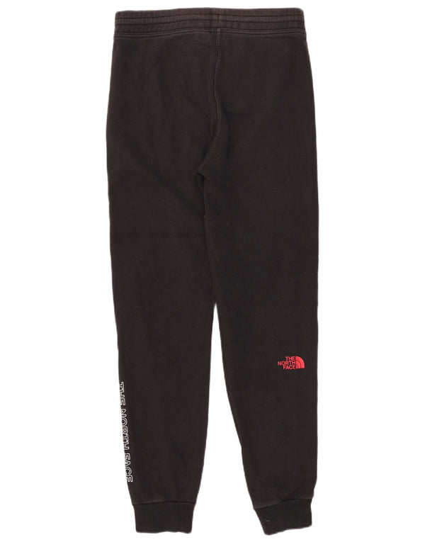 The North Face Mens Graphic Tracksuit Trousers Joggers Small Black Cotton
