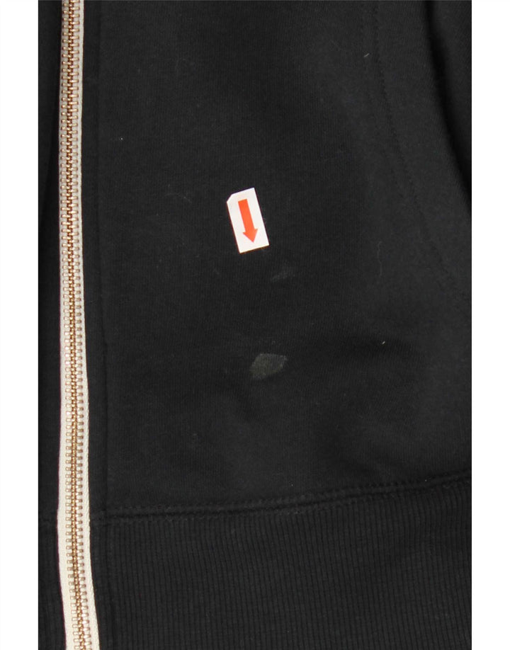 Converse Sweat à capuche zippé pour homme en coton bleu marine moyen