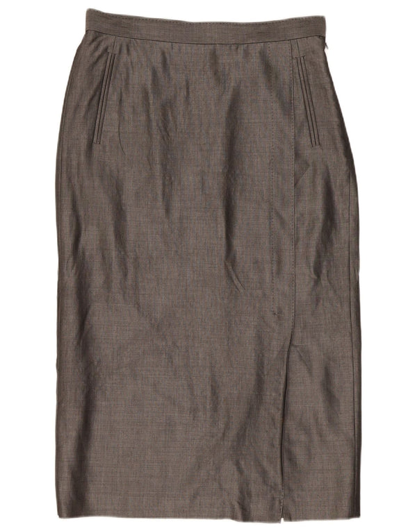 Jupe crayon Episode pour femme UK 14 Large W32 Gris Viscose