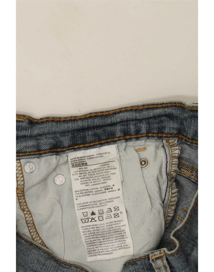 Levi's Mens Denizen Straight Jeans W30 L30 Blue Cotton