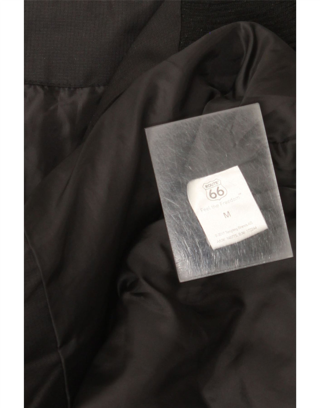 Route 66 Mens Padded Jacket UK 38 Medium Black Polyester
