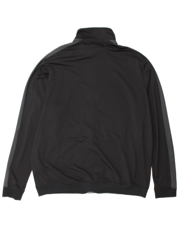 Giacca da tuta da uomo Nike XL in poliestere color block nero