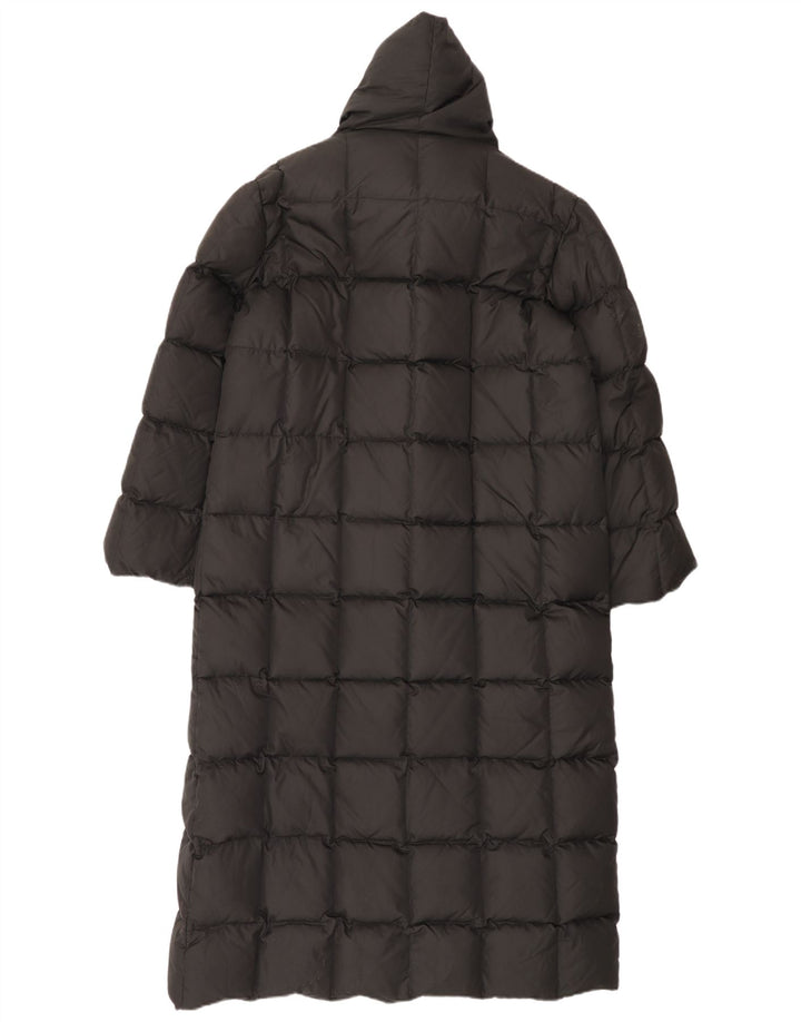 Vintage Womens Loose Fit Padded Coat UK 14 Medium Black