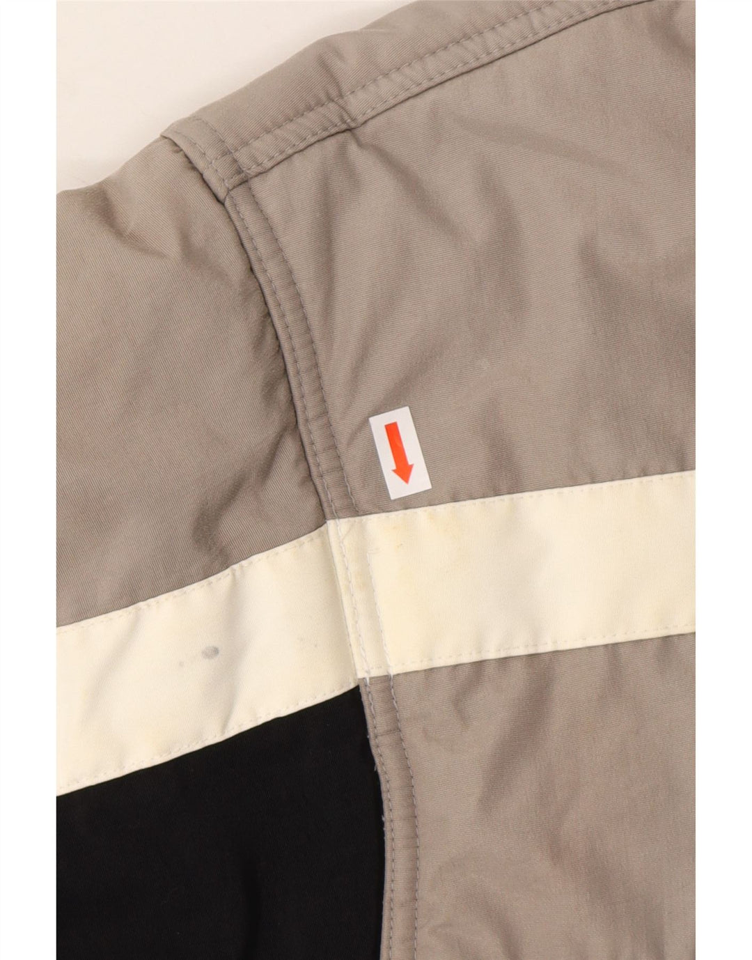 FILA Chaqueta acolchada para hombre UK 38 Medium Black Colourblock Poliamida