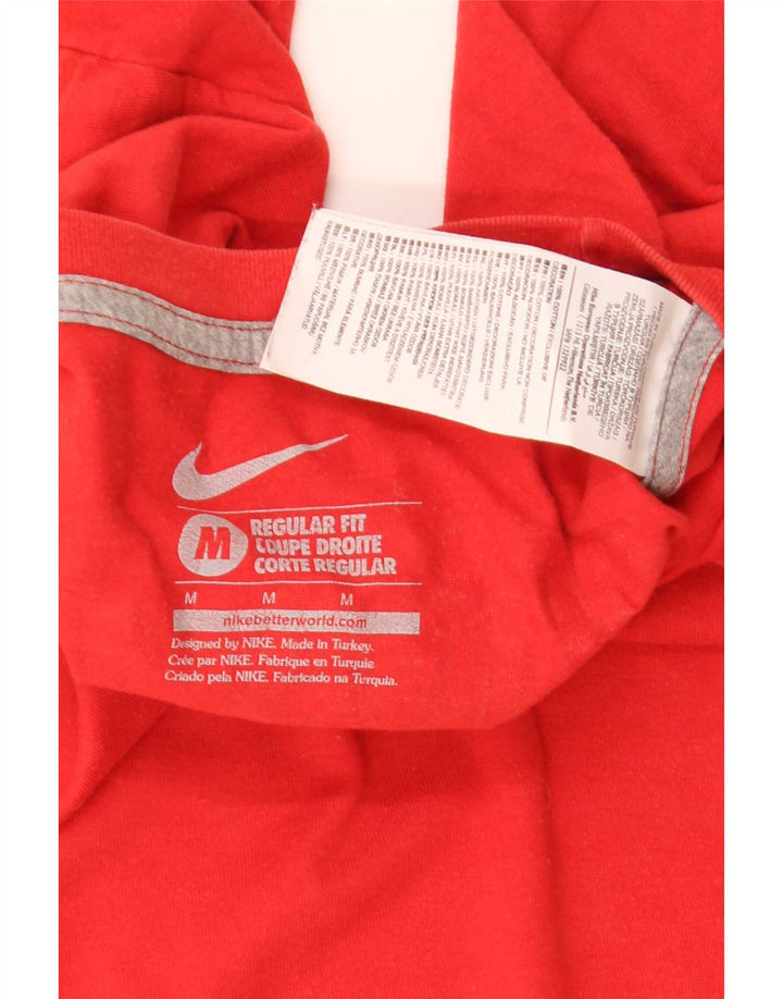 Nike Mens Cristiano Ronaldo Regular Fit Graphic T-Shirt Top Medium Red