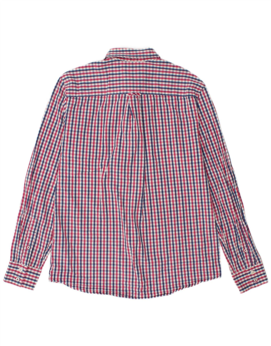 CREW CLOTHING Cămașă clasică pentru bărbați, bumbac vichy multicolor mediu