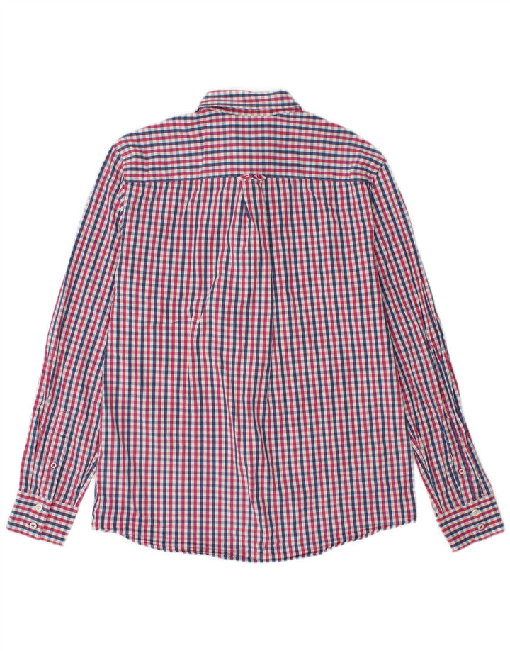 CREW CLOTHING Cămașă clasică pentru bărbați, bumbac vichy multicolor mediu