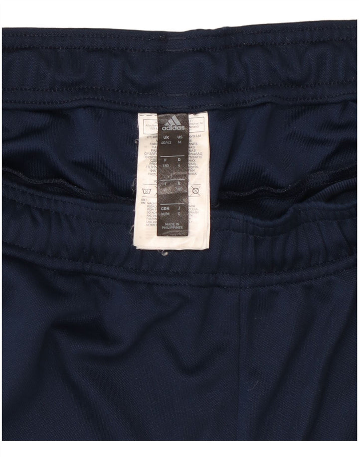 Adidas Mens Tracksuit Trousers UK 40/42 Medium  Navy Blue Polyester