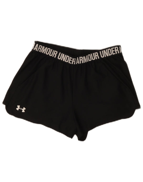 Pantaloncini sportivi Under Armour da donna Heat Gear Graphic UK 12 medio nero
