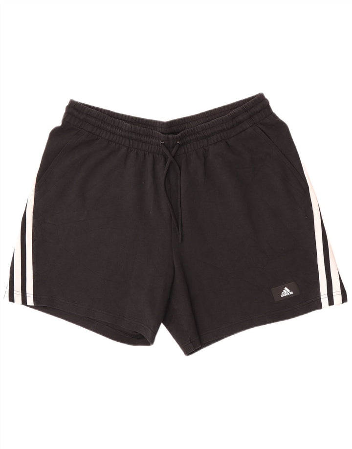 Adidas Mens Sport Shorts 2XL Black Cotton