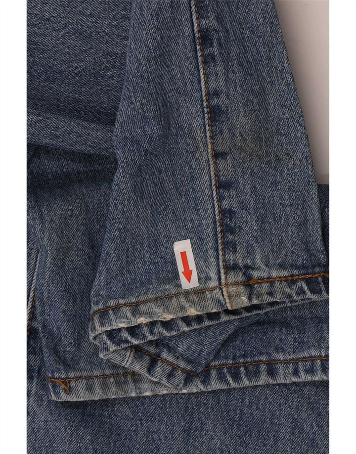 Levi's Herre 501 Straight Jeans W38 L34 Blue Cotton Classic