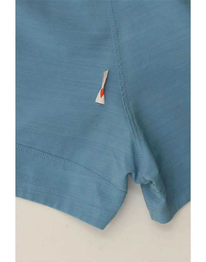 Adidas sportsshorts til kvinder UK 8/10 Small Blue Polyester