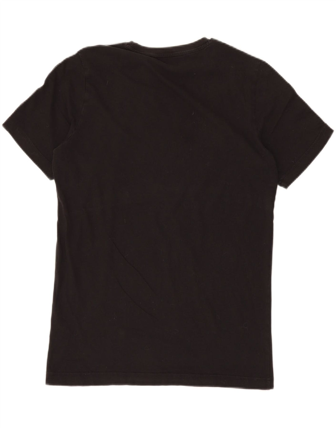 PUMA Grafisk T-shirt til mænd, medium sort bomuld