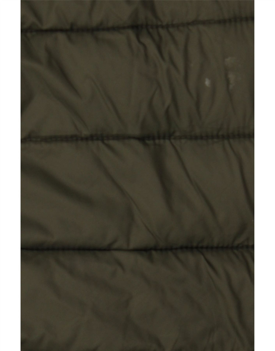 JACK & JONES Mens Padded Jacket UK 38 Medium Khaki Nylon Vintage Jack & Jones and Second-Hand Jack & Jones from Messina Hembry 