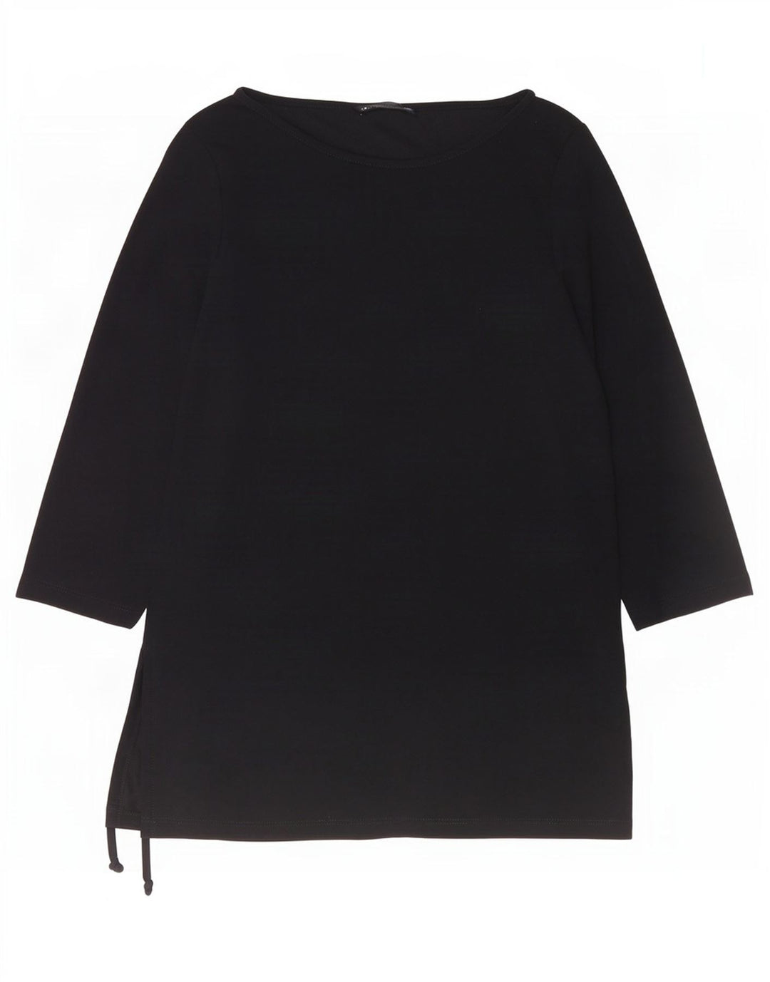 Marina Rinaldi Dame Top 3/4 ærmer UK 14 Medium Sort Viscose