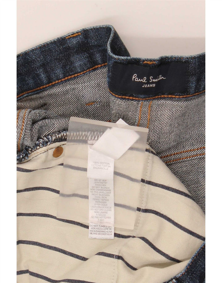 Paul Smith Mens Slim Jeans W36 L32 Blue Cotton