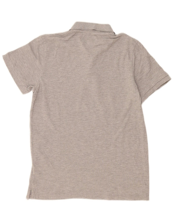 Jack & Jones Mens Regular Fit Polo Shirt Medium Grey Cotton
