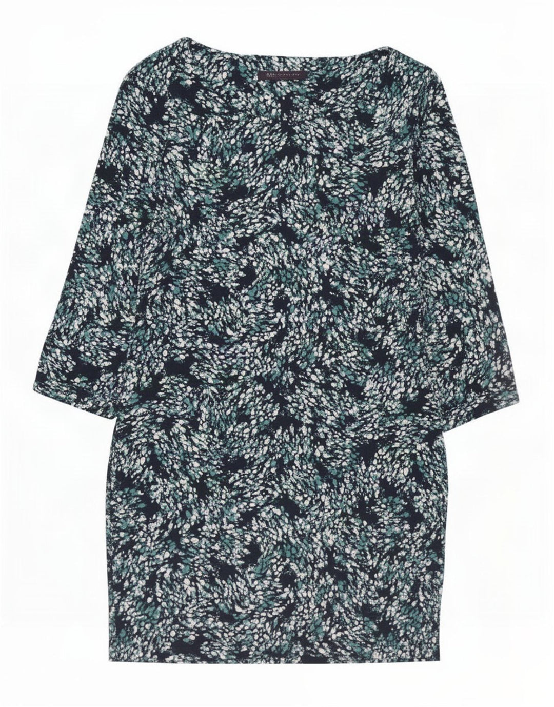 Abito basic da donna Marks & Spencer UK 12 medio blu navy maculato
