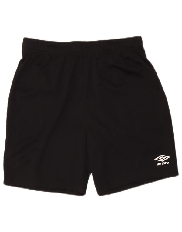 Umbro Mens Sport Shorts Large  Black Polyester